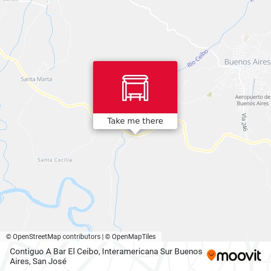 Contiguo A Bar El Ceibo, Interamericana Sur Buenos Aires map