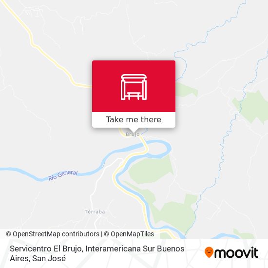 Mapa de Servicentro El Brujo, Interamericana Sur Buenos Aires