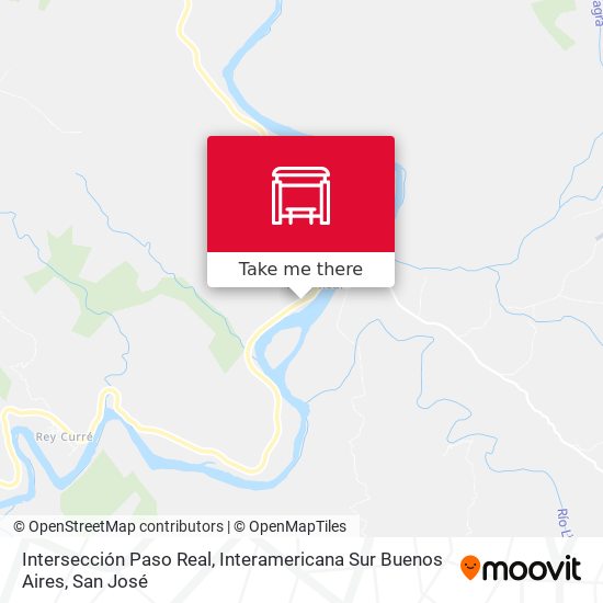 Intersección Paso Real, Interamericana Sur Buenos Aires map