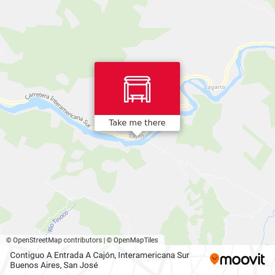 Contiguo A Entrada A Cajón, Interamericana Sur Buenos Aires map