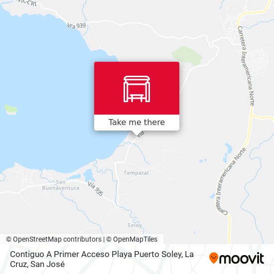 Contiguo A Primer Acceso Playa Puerto Soley, La Cruz map