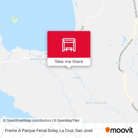 Frente A Parque Ferial Soley, La Cruz map