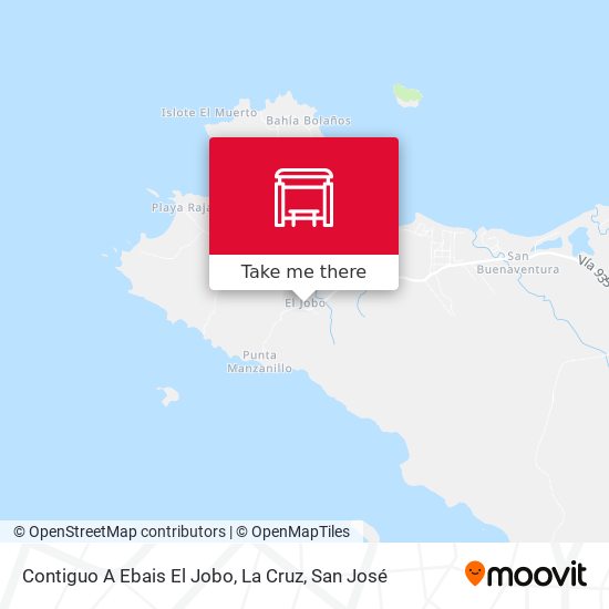 Mapa de Contiguo A Ebais El Jobo, La Cruz