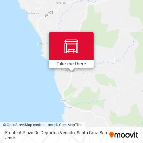 Frente A Plaza De Deportes Venado, Santa Cruz map