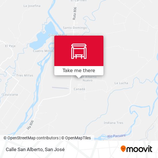 Mapa de Calle San Alberto