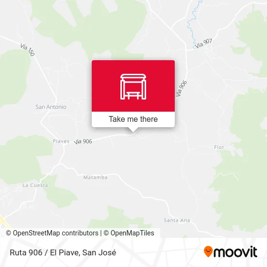 Ruta 906 / El Piave map