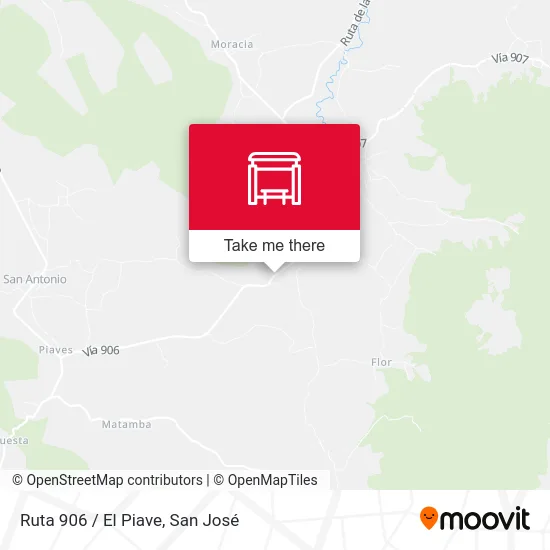 Ruta 906 / El Piave map