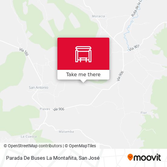 Parada De Buses La Montañita map
