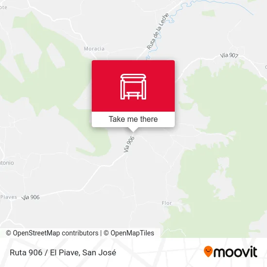 Ruta 906 / El Piave map