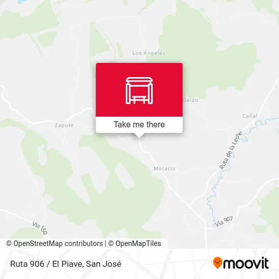 Ruta 906 / El Piave map