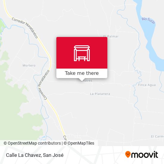 Mapa de Calle La Chavez