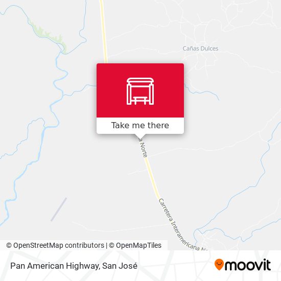Mapa de Pan American Highway