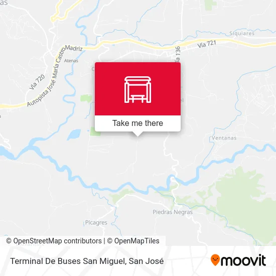 Terminal De Buses San Miguel map