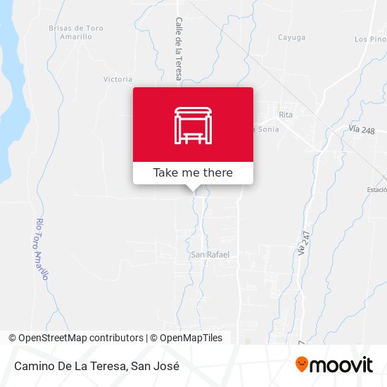 Mapa de Camino De La Teresa