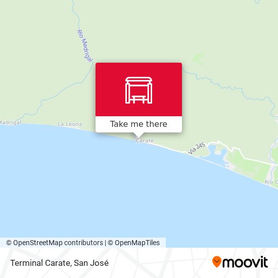 Terminal Carate map