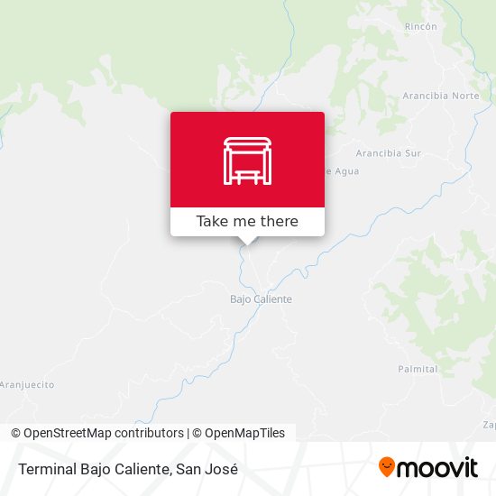 Mapa de Terminal Bajo Caliente