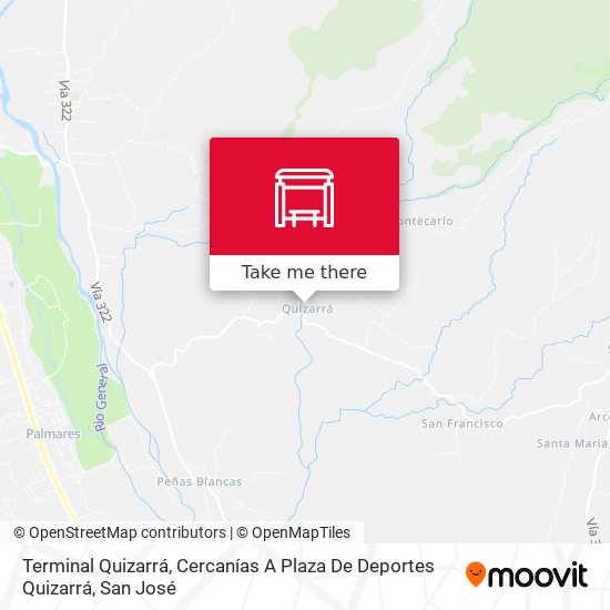Terminal Quizarrá, Cercanías A Plaza De Deportes Quizarrá map
