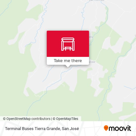 Terminal Buses Tierra Grande map