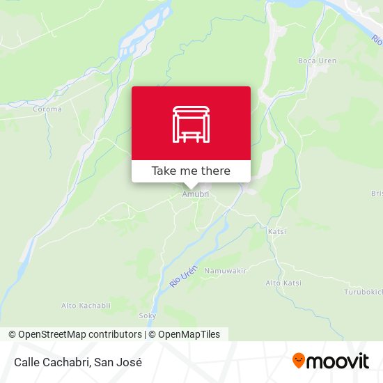Mapa de Calle Cachabri