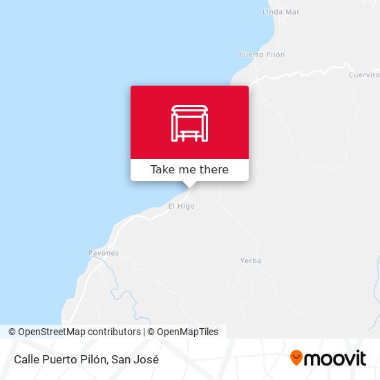 Calle Puerto Pilón map