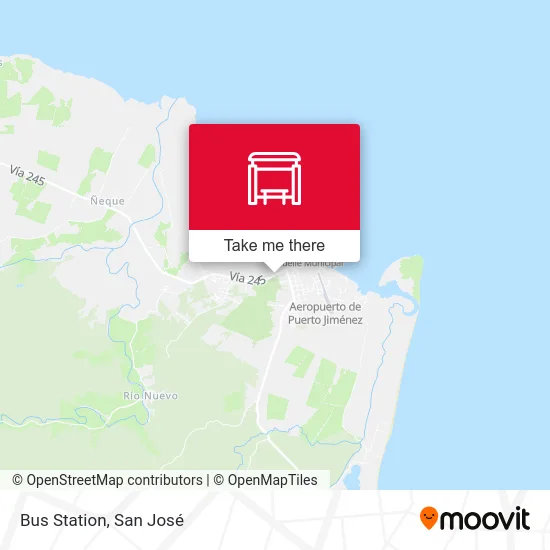 Bus Station map