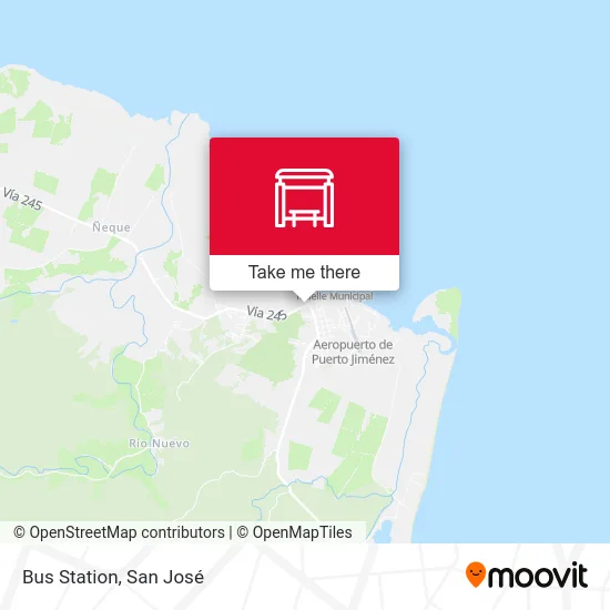 Bus Station map