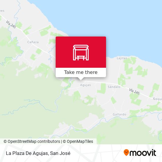 Mapa de La Plaza De Agujas