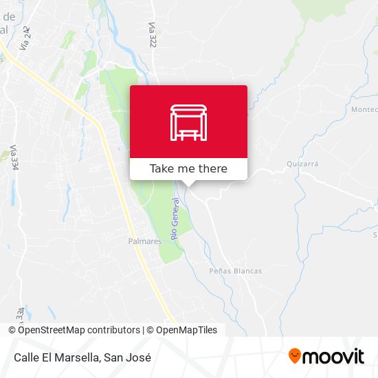 Mapa de Calle El Marsella