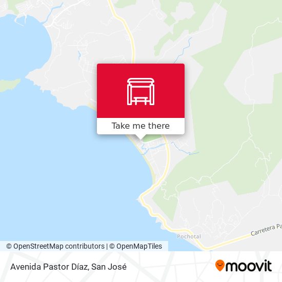 Avenida Pastor Díaz map