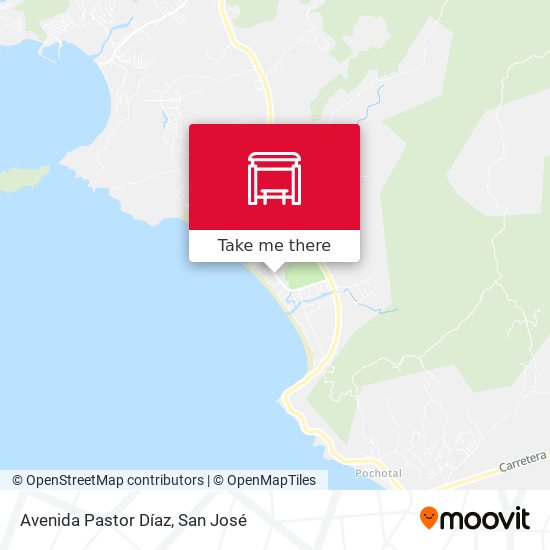 Avenida Pastor Díaz map