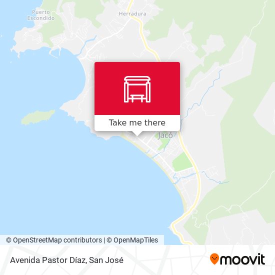 Mapa de Avenida Pastor Díaz