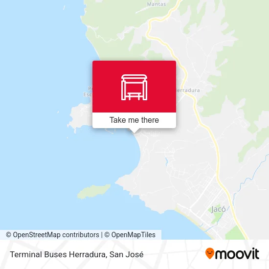 Mapa de Terminal Buses Herradura