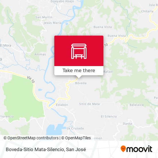 Mapa de Boveda-Sitio Mata-Silencio