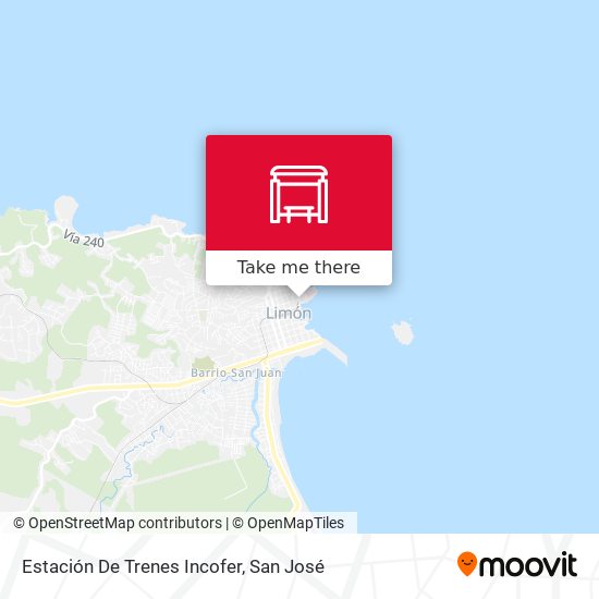 Mapa de Estación De Trenes Incofer