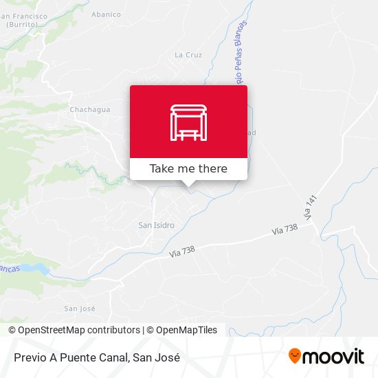 Previo A Puente Canal map