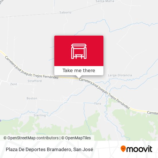 Mapa de Plaza De Deportes Bramadero