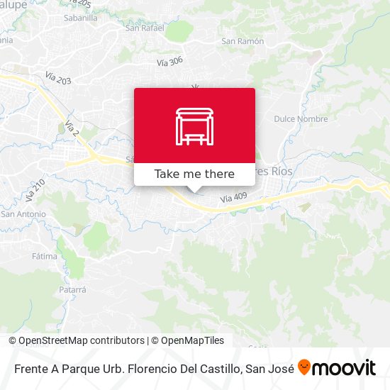 Frente A Parque Urb. Florencio Del Castillo map
