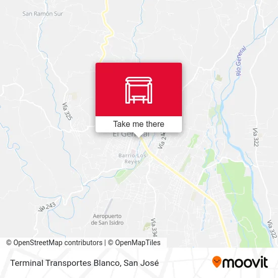 Terminal Transportes Blanco map