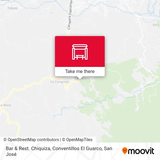 Bar & Rest. Chiquiza, Conventillos El Guarco map