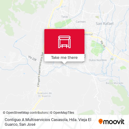 Contiguo A Multiservicios Casasola, Hda. Vieja El Guarco map