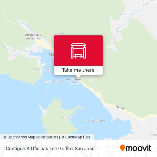 Contiguo A Oficinas Tse Golfito map