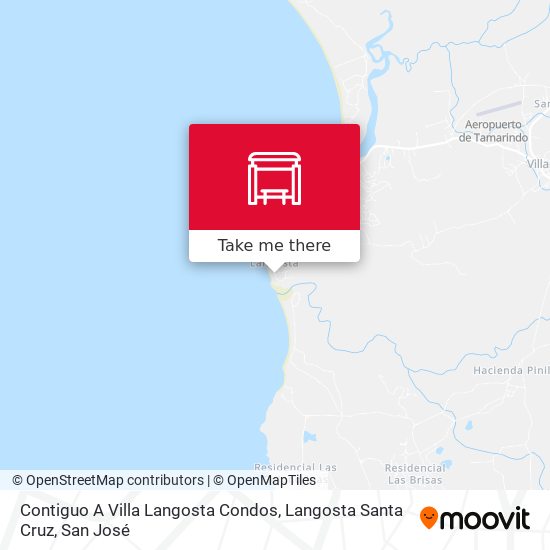 Contiguo A Villa Langosta Condos, Langosta Santa Cruz map