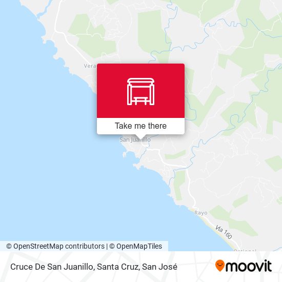 Mapa de Cruce De San Juanillo, Santa Cruz