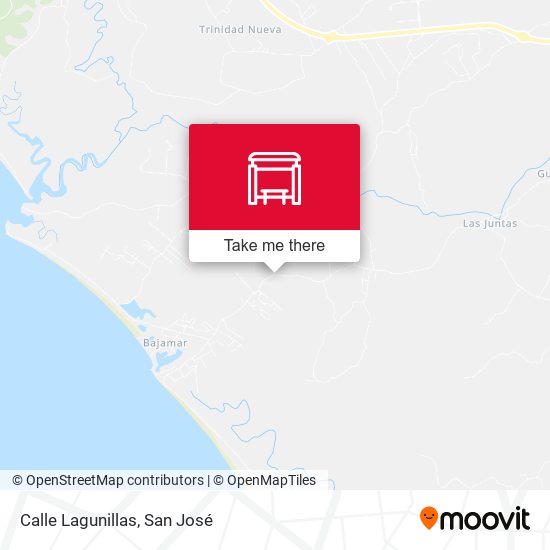 Mapa de Calle Lagunillas