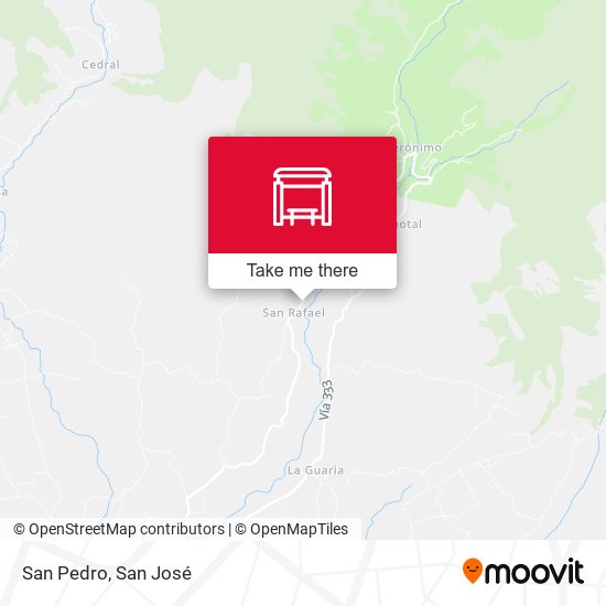 Mapa de San Pedro
