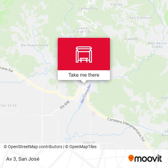 Mapa de Av 3