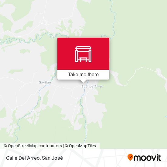 Mapa de Calle Del Arreo