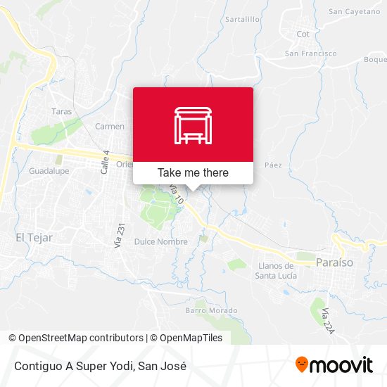 Contiguo A Super Yodi map