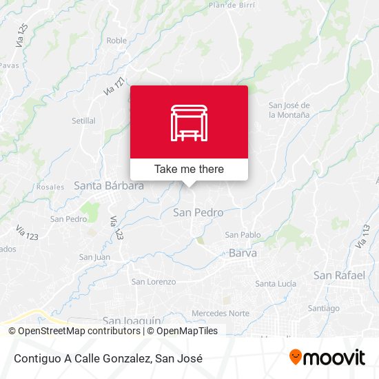 Contiguo A Calle Gonzalez map