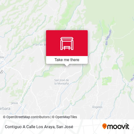 Contiguo A Calle Los Araya map